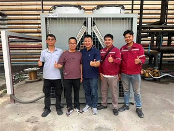 Hicon, Tayland'daki Ticari Modüler Hava Soğutmalı Chiller İçin Hızlı Satış Sonrası Destek Sağlıyor